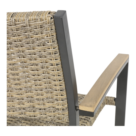 Lesli Living stoel arezzo wicker detail
