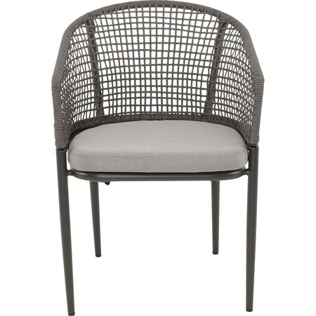 Lesli Living tuinstoel kioto grijs - afbeelding 2