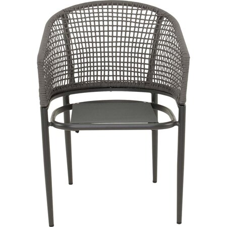 Lesli Living tuinstoel kioto grijs - afbeelding 5