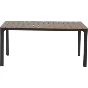 Lesli Living Tuintafel Arezzo 160cm zijaanzicht