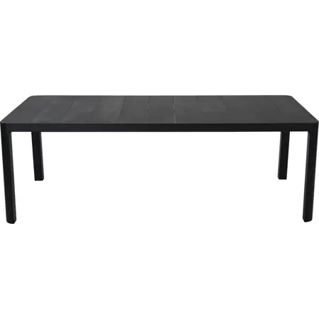 Lesli Living Tuintafel Castilla 2.0 Negro 220cm zijkant