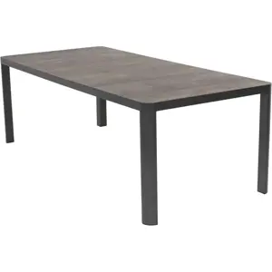 Lesli Living Tuintafel Castilla Negro 220cm grootte