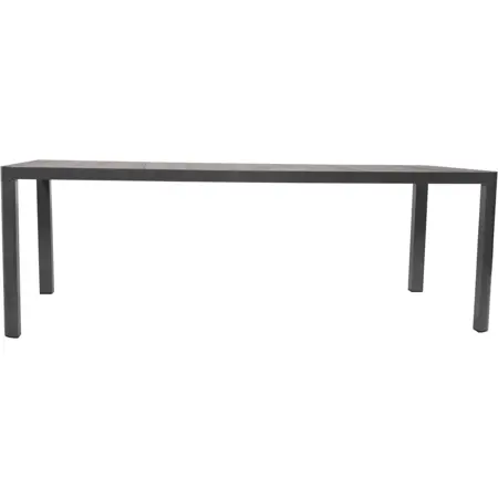 Lesli Living Tuintafel Castilla Negro 220cm zijkant