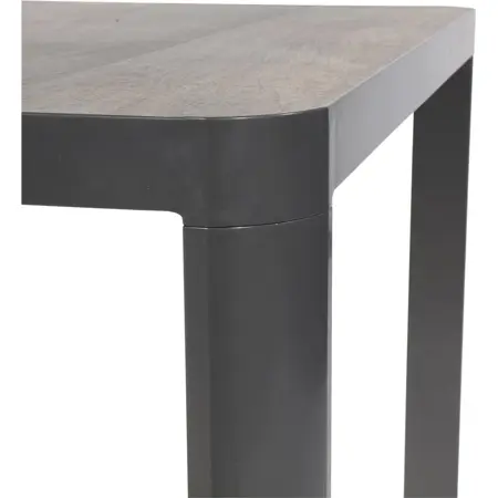 Lesli Living Tuintafel Castilla Negro 220cm poot met tafelblad