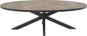 Lesli Living Tuintafel Ovaal Murcia 240cm zijkant