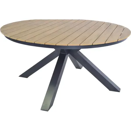 Lesli Living Tuintafel Rond Arezzo 150cm voorkant