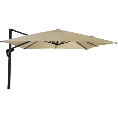 Lesli Living Zweefparasol Libra Ecru 250x250cm