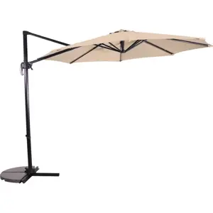 Lesli Living Zweefparasol Libra Ecru 300cm