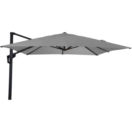 Lesli Living Zweefparasol Libra Grijs 250x250cm