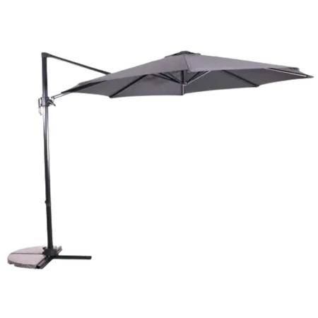 Lesli Living Zweefparasol Libra Grijs 300cm