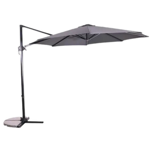 Lesli Living Zweefparasol Libra Grijs 300cm