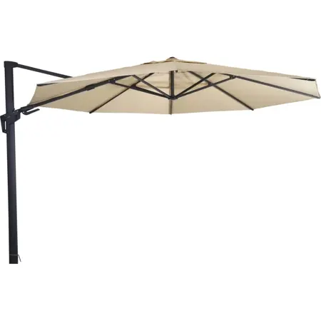 Lesli Living Zweefparasol Virgoflex Ecru 350cm