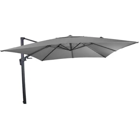 Lesli Living Zweefparasol Virgoflex Grijs 300x300cm