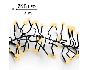 Lumineo Cluster twinkel 6m 768led klassiek warm - afbeelding 4