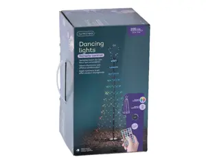 Lumineo led boom 60x150cm zwart/colour change - afbeelding 3