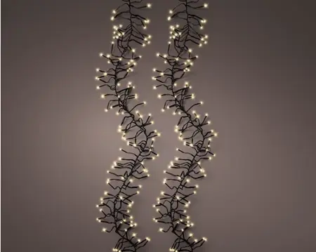 Lumineo led cluster 10.5cm-1128l zwart/soft gold - afbeelding 6