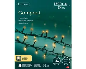 Lumineo led compact 34m-1500l groen/soft gold - afbeelding 6