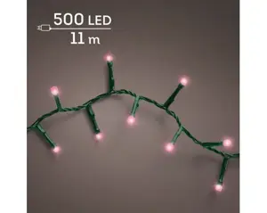 Lumineo led compact lights 11m 500led roze - afbeelding 3