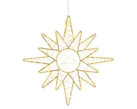 Lumineo led frame 39cm-355l goud/warm wit - afbeelding 2