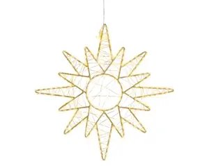 Lumineo led frame 39cm-355l goud/warm wit - afbeelding 2