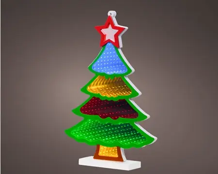 Lumineo led infinity kerstboom 180LED multi - afbeelding 3