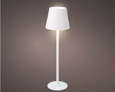 Lumineo led tafellamp 27cm wit/warm wit - afbeelding 2