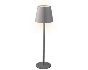 Lumineo led tafellamp binnen 27cm grijs/warm wit - afbeelding 2