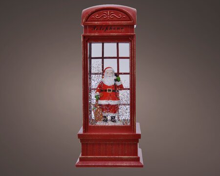 Lumineo led telefooncel 11x25cm warm wit donkere achtergrond