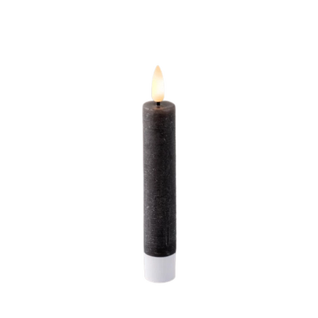 Lumineo leddinerkaars d2h14cm 2st grijs - afbeelding 1