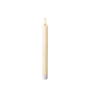 Lumineo leddinerkaars d2h24cm 2st creme - afbeelding 2