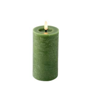 Lumineo ledkaars d7h15cm groen - afbeelding 2