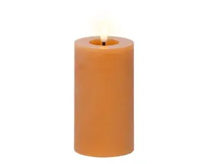 Lumineo ledkaars d7h15cm oranje - afbeelding 2
