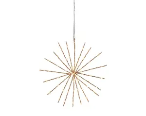Lumineo micro led polestar d30cm koper/warm wit - afbeelding 2