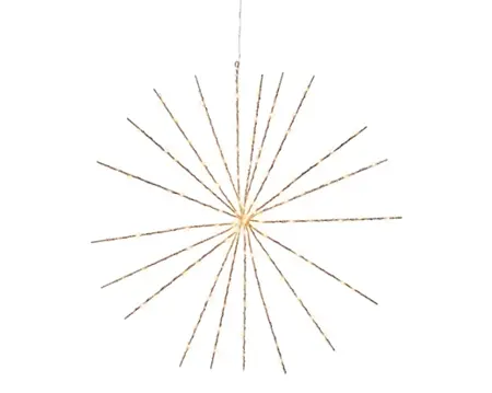 Lumineo micro led polestar d55cm koper/warm wit - afbeelding 2