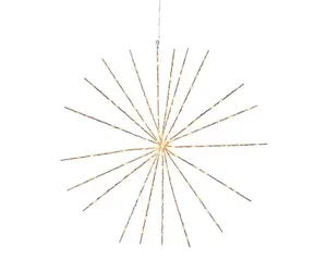 Lumineo micro led polestar d55cm koper/warm wit - afbeelding 2