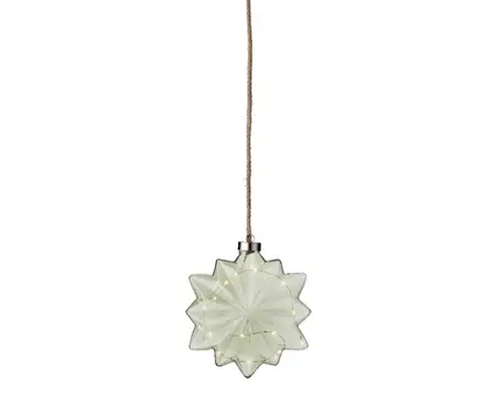 Lumineo microled bloem 19cm groen/warm wit - afbeelding 3