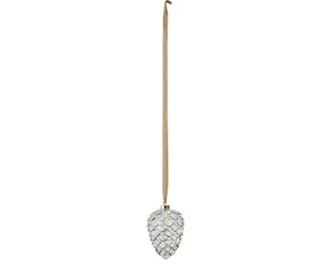 Lumineo microled dennenappel 15cm helder/warm wit - afbeelding 3