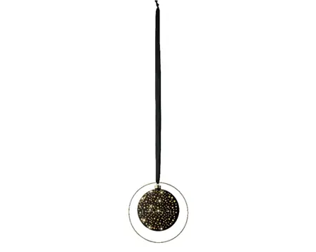 Lumineo microled schijf 26cm zwart/warm wit - afbeelding 3