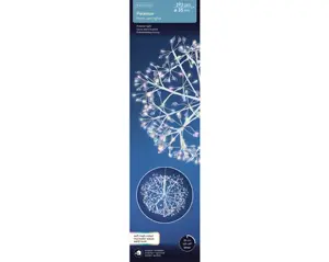 Lumineo microled ster 35cm-192l wit/multi - afbeelding 3