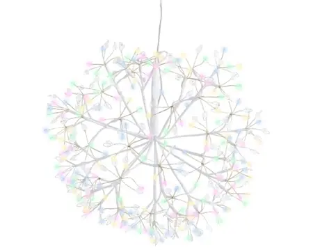 Lumineo microled ster 35cm-192l wit/multi - afbeelding 2