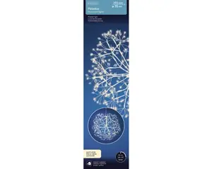 Lumineo microled ster 35cm-192l wit/warm wit - afbeelding 3