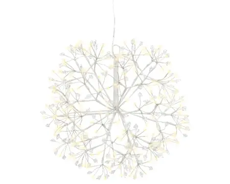 Lumineo microled ster 35cm-192l wit/warm wit - afbeelding 2