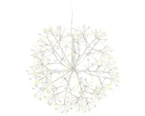 Lumineo microled ster 35cm-192l wit/warm wit - afbeelding 2