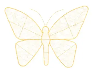 Lumineo Microled vlinder 98x77cm 760led klassiek warm - afbeelding 3