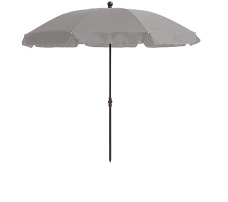 Madison Parasol Las Palmas met knik Grijs 200cm