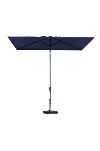 Madison Parasol Mikros Saffier Blauw 200x300cm