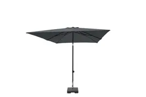 Madison Parasol Moraira push-up Grijs 230x230cm