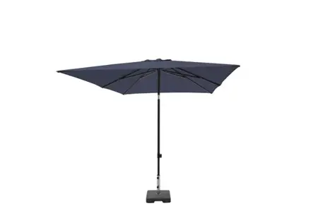 Madison Parasol Moraira push-up Saffier Blauw 230x230cm 