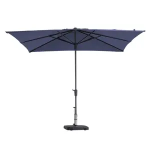 Madison Parasol Syros Saffier Blauw 280x280cm