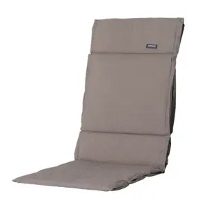 Madison Tuinstoel Kussen Panama Taupe 125x50cm - afbeelding 1